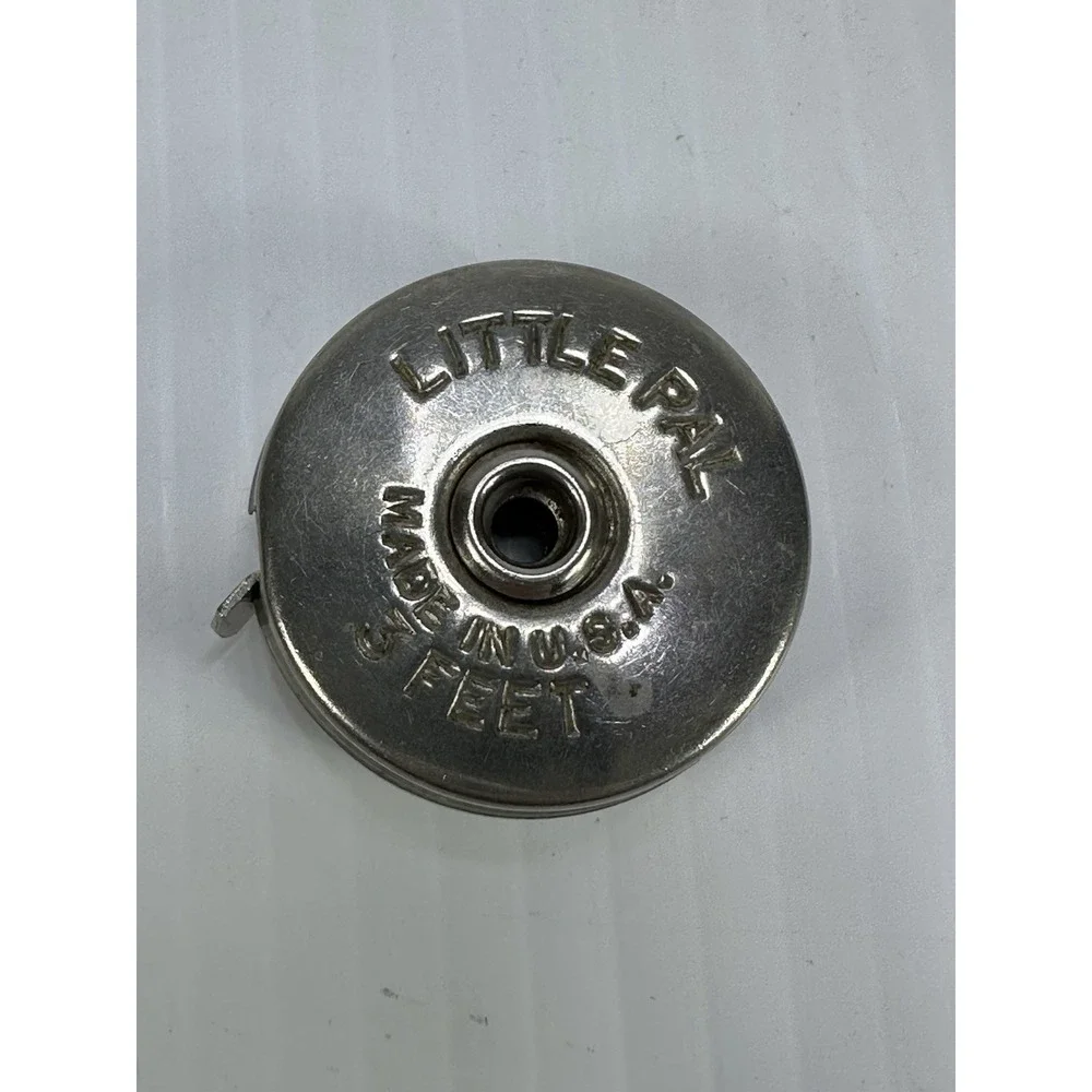 Vintage Little Pal 3FT &‎ John Wood Quality Products Since 1877 Tape Measure USA